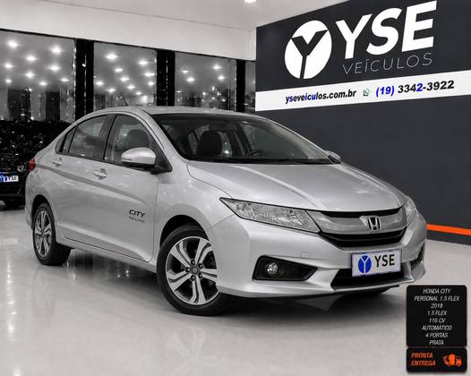 HONDA CITY 1.5 PERSONAL 16V FLEX 4P AUTOMÁTICO